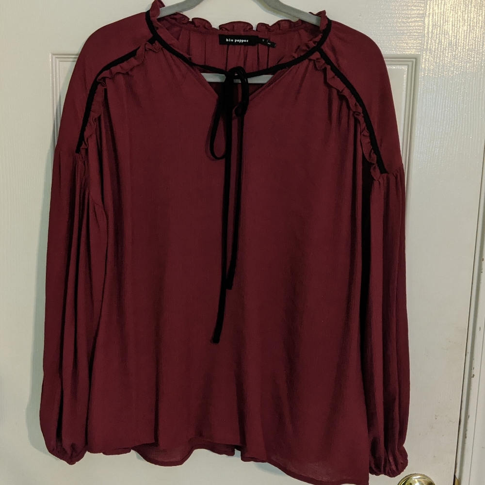 Crimson Blouse